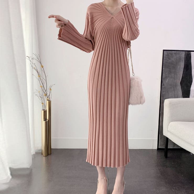 ニットワンピース レディース 秋冬 | アクセサリーショップPIENA | 詳細画像7 