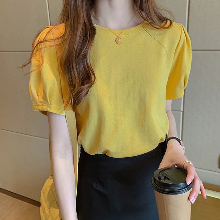売れ筋商品|||ナヌーシュカ Tシャツ レディース トップス Top - yellow Tシャツ レディース 春夏[品番：PENA0028284]｜アクセサリー