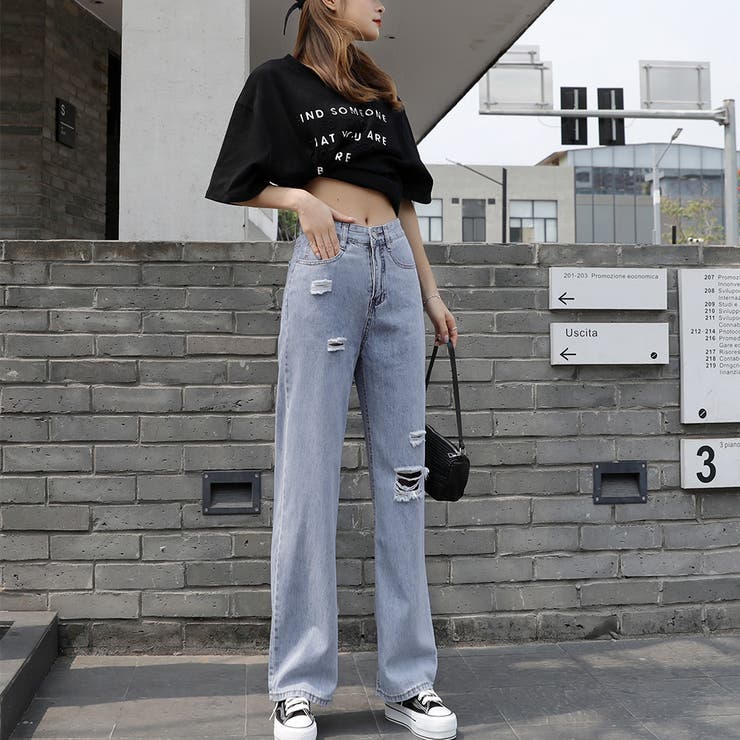 デニムパンツ レディース 秋冬秋 | アクセサリーショップPIENA | 詳細画像2 