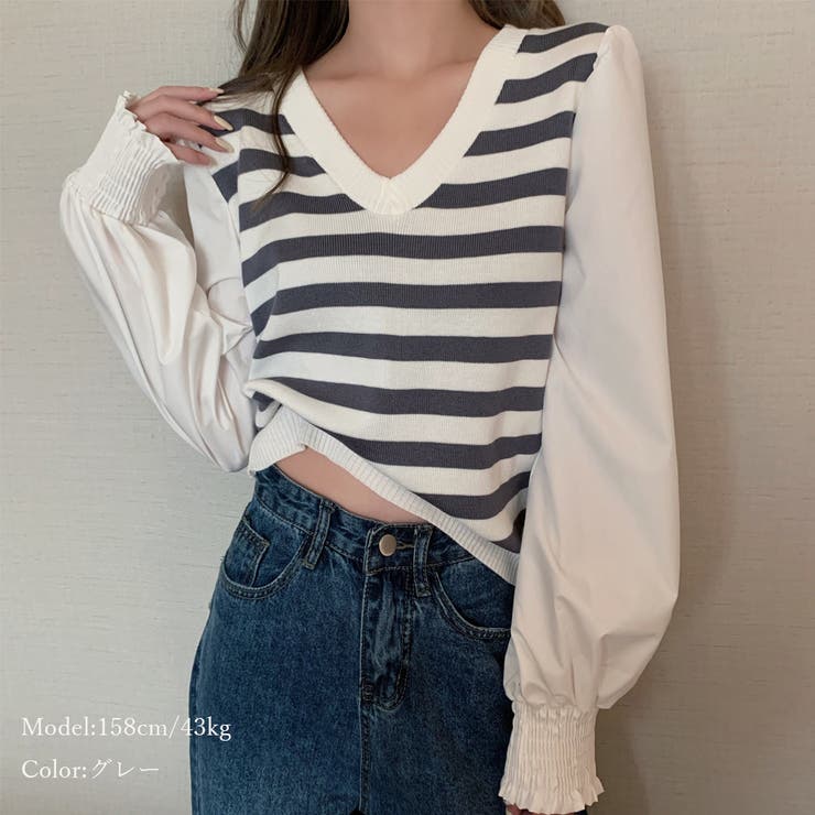 ニットトップス レディース 春秋 | アクセサリーショップPIENA | 詳細画像8 