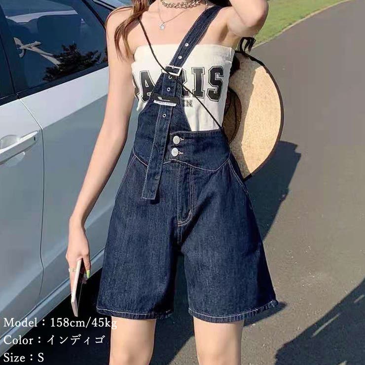 デニムショートパンツ レディース 春夏秋冬[品番：PENA0030263