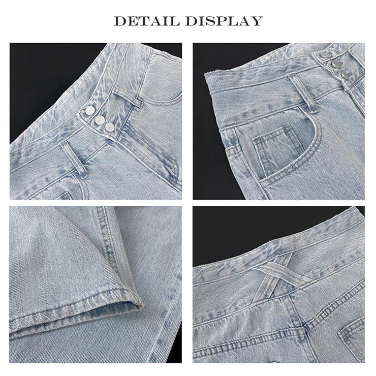 デニムパンツ レディース 春夏秋冬 | アクセサリーショップPIENA | 詳細画像4 