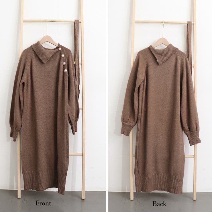 ニットワンピース レディース 秋冬 | アクセサリーショップPIENA | 詳細画像3 