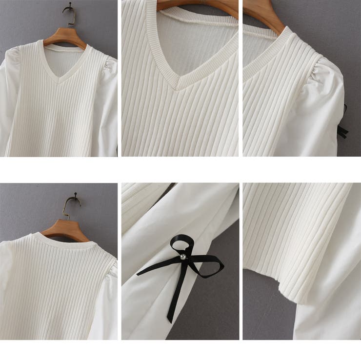 ニットトップス レディース 秋冬 | アクセサリーショップPIENA | 詳細画像3 