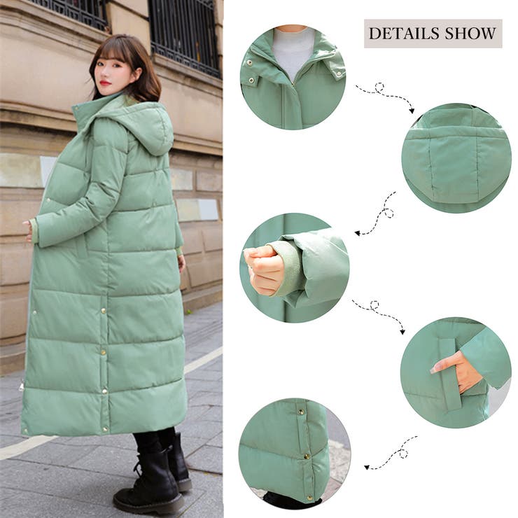 キルティングコート レディース 秋冬 | アクセサリーショップPIENA | 詳細画像4 