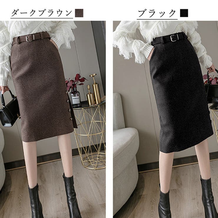 スカート レディース 春秋冬 | アクセサリーショップPIENA | 詳細画像2 