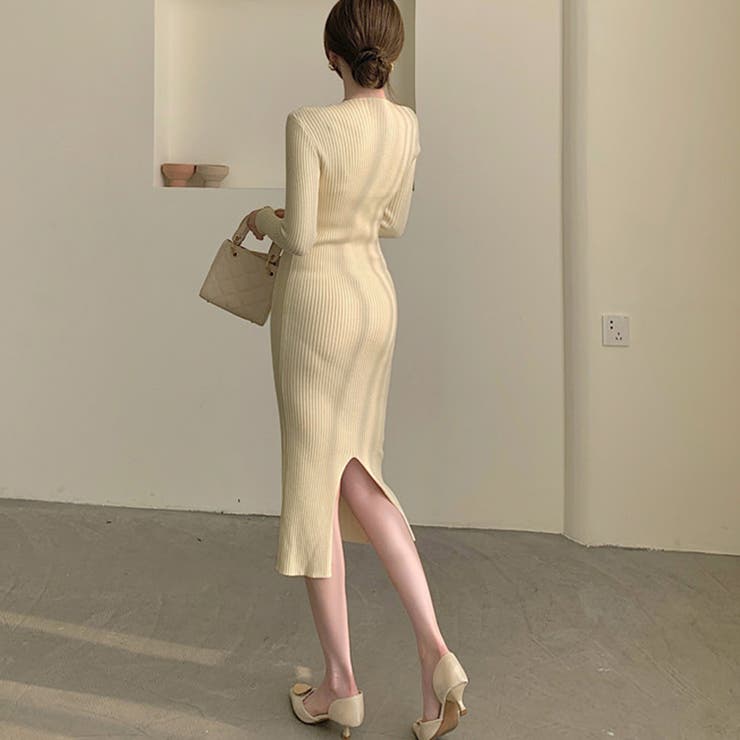 ニットワンピース レディース 秋冬 | アクセサリーショップPIENA | 詳細画像8 