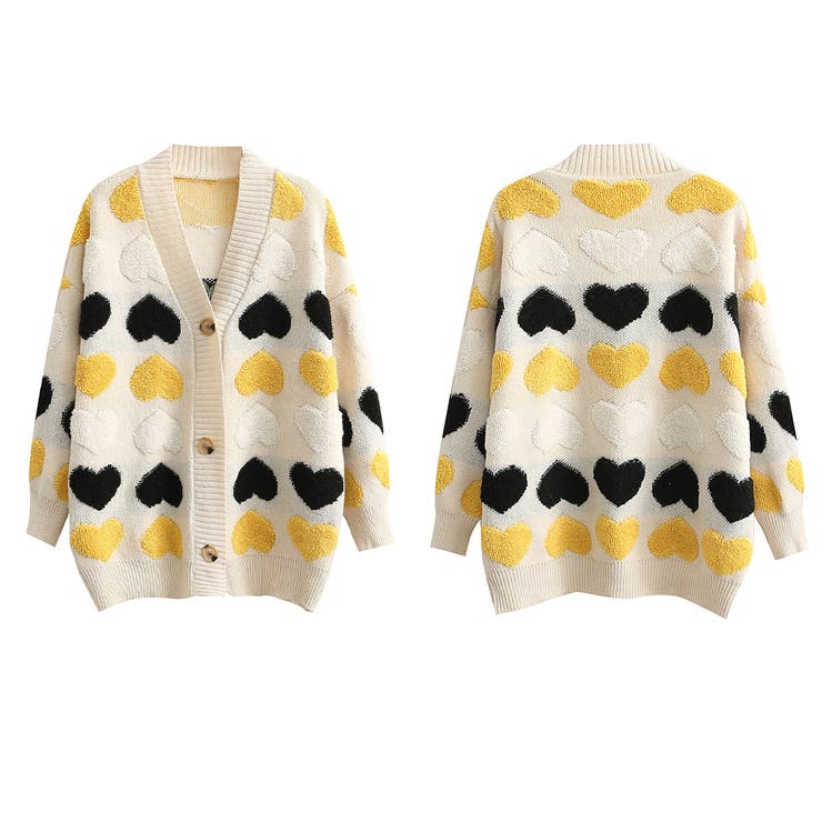 ニットカーディガン レディース 秋冬 | アクセサリーショップPIENA | 詳細画像3 