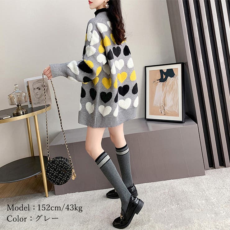 ニットカーディガン レディース 秋冬 | アクセサリーショップPIENA | 詳細画像7 