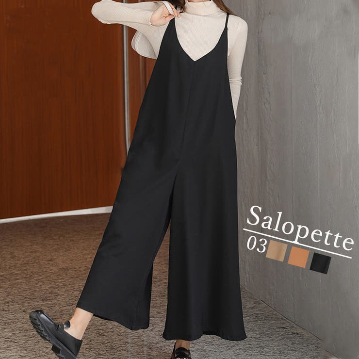 サロペットパンツ レディース 春夏秋 | アクセサリーショップPIENA | 詳細画像1 