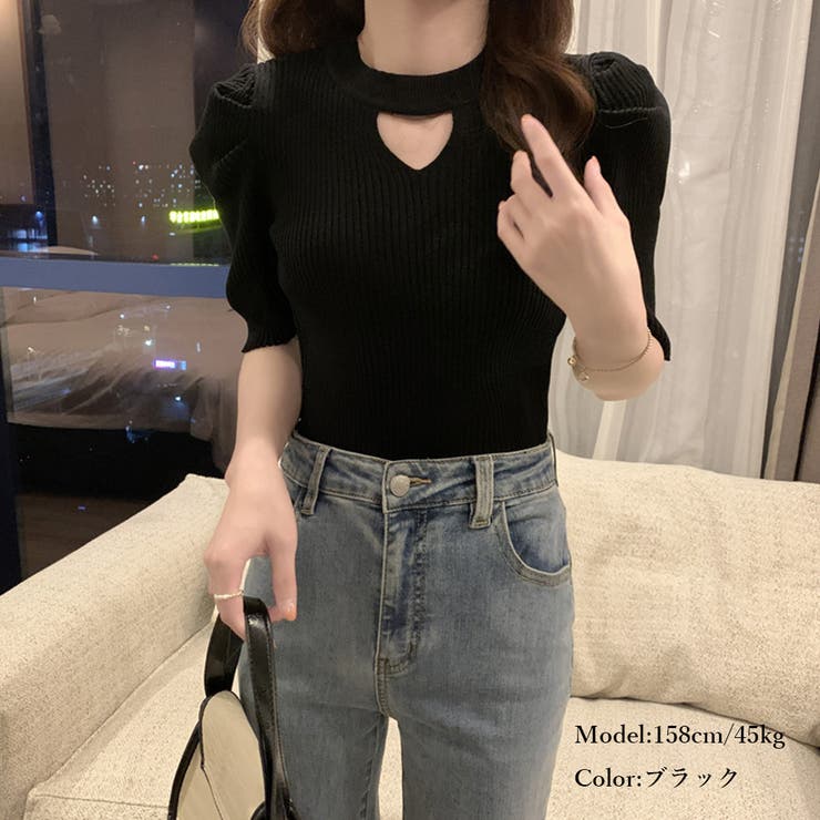 ニットトップス レディース 春夏 | アクセサリーショップPIENA | 詳細画像6 