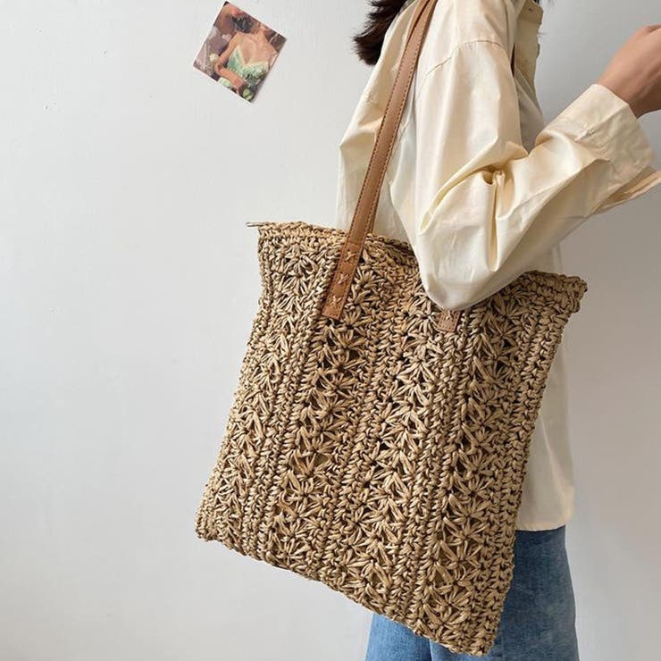 麦わらバック レディース 春夏 | アクセサリーショップPIENA | 詳細画像9 