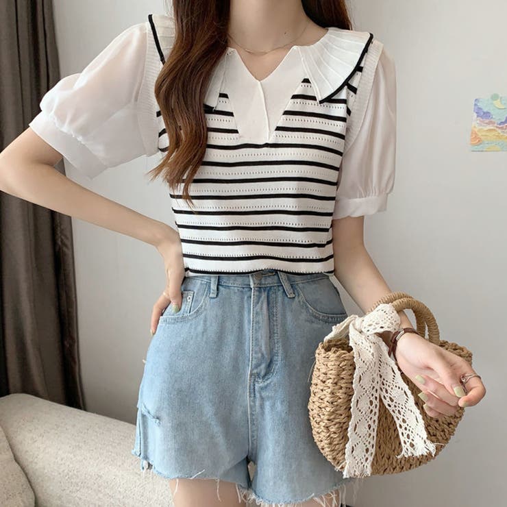 ニットトップス レディース 春夏秋 | アクセサリーショップPIENA | 詳細画像5 