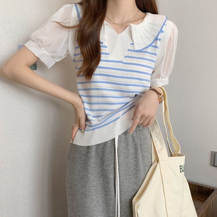 ニットトップス レディース 春夏秋 | アクセサリーショップPIENA | 詳細画像8 