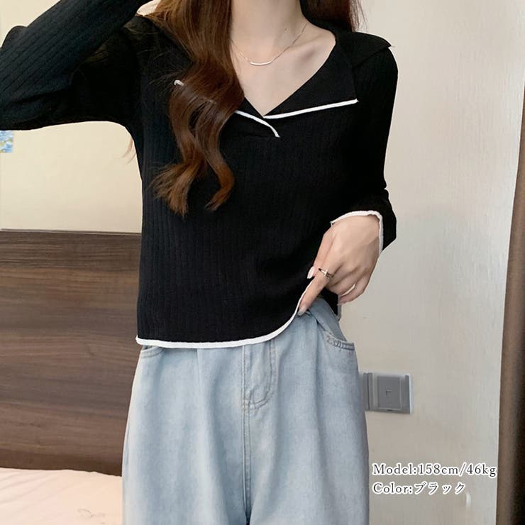 ニットトップス レディース 秋冬 | アクセサリーショップPIENA | 詳細画像7 