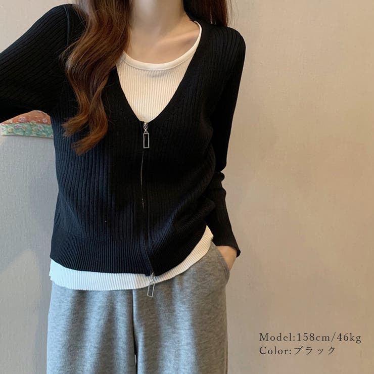 ニットトップス レディース 秋冬 | アクセサリーショップPIENA | 詳細画像6 