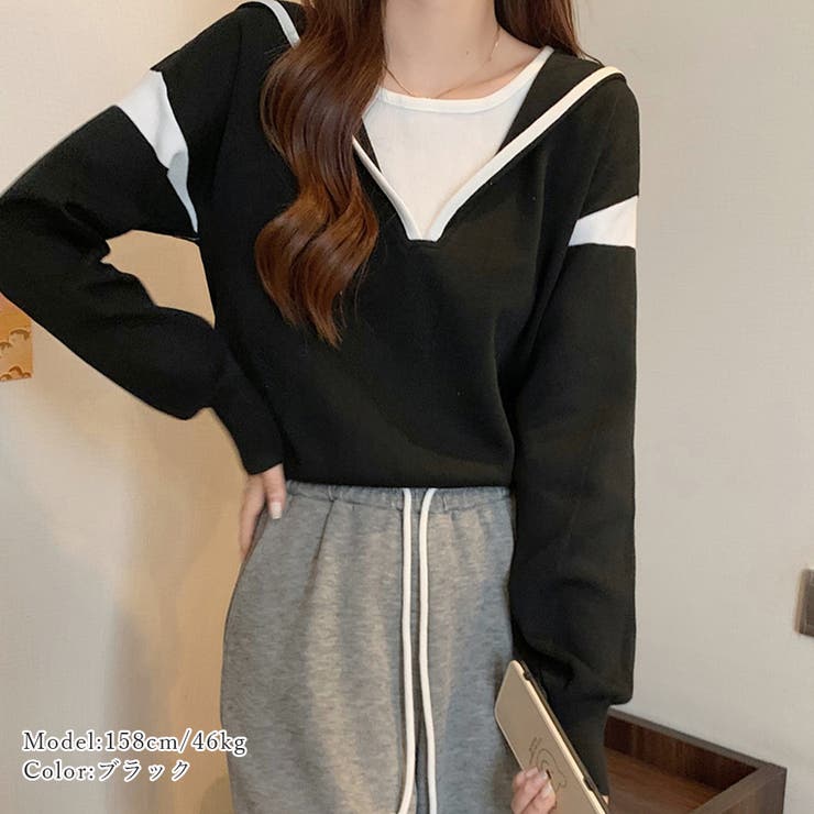 ニットトップス レディース 秋冬 | アクセサリーショップPIENA | 詳細画像7 