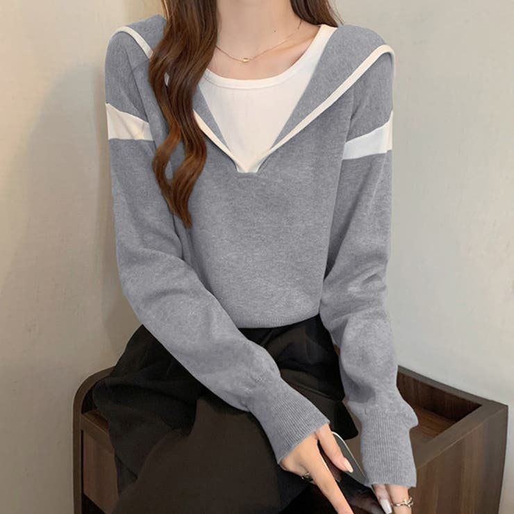 ニットトップス レディース 秋冬 | アクセサリーショップPIENA | 詳細画像10 