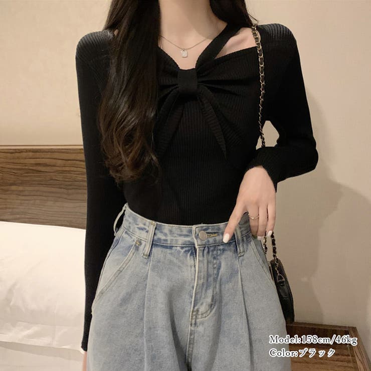 ニットトップス レディース 秋冬 | アクセサリーショップPIENA | 詳細画像6 