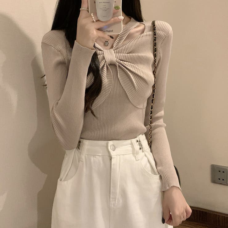 ニットトップス レディース 秋冬 | アクセサリーショップPIENA | 詳細画像8 