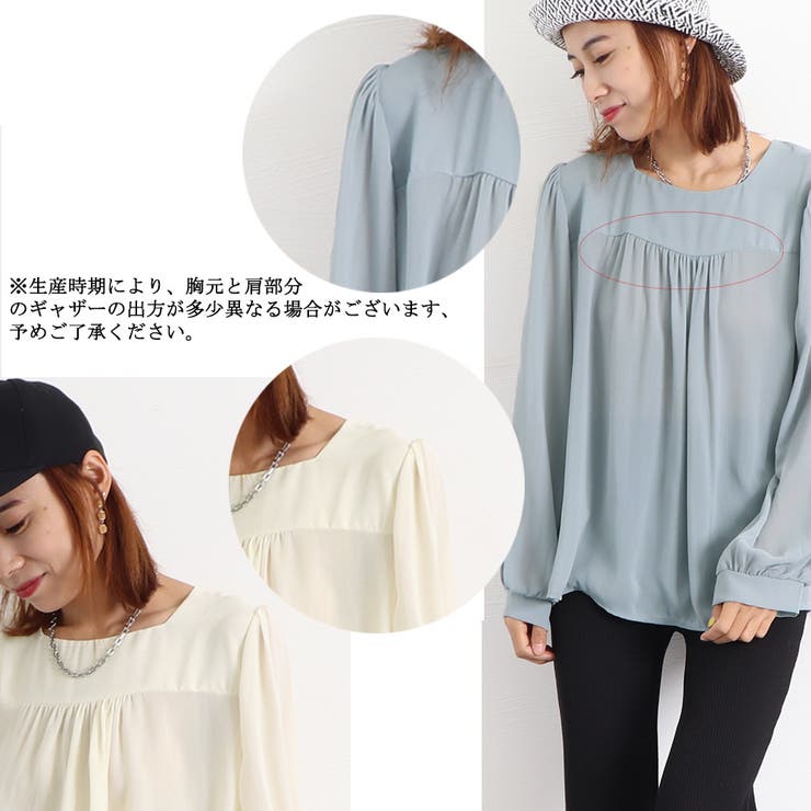 シャツブラウス レディース 春秋冬 | アクセサリーショップPIENA | 詳細画像4 