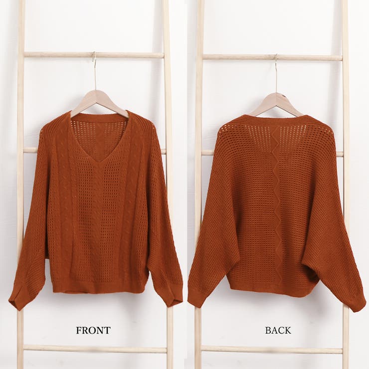 ニットトップス レディース 秋冬 | アクセサリーショップPIENA | 詳細画像3 