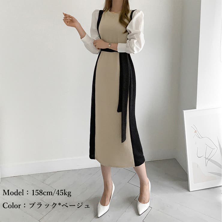 ニットワンピース レディース 秋冬 | アクセサリーショップPIENA | 詳細画像6 