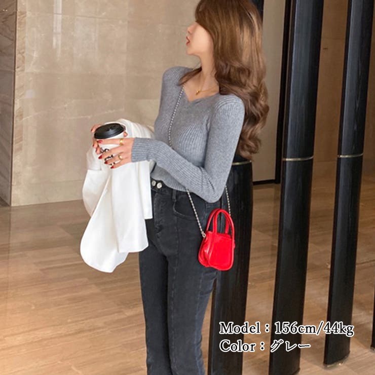 ニットトップス レディース 秋冬 | アクセサリーショップPIENA | 詳細画像9 