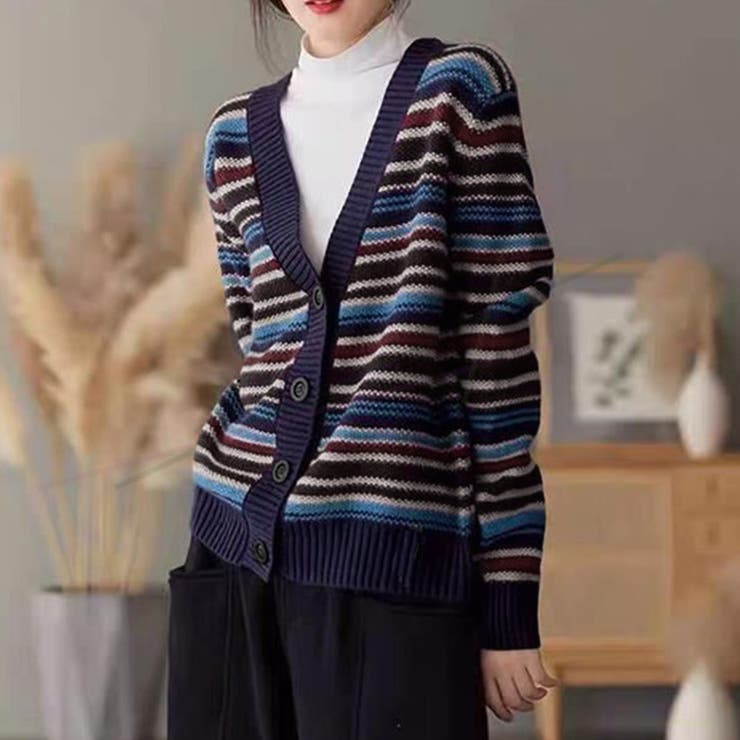 ニットカーディガン レディース 春秋冬 | アクセサリーショップPIENA | 詳細画像6 