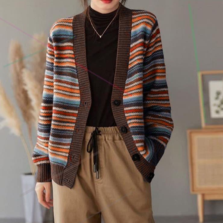 ニットカーディガン レディース 春秋冬 | アクセサリーショップPIENA | 詳細画像8 