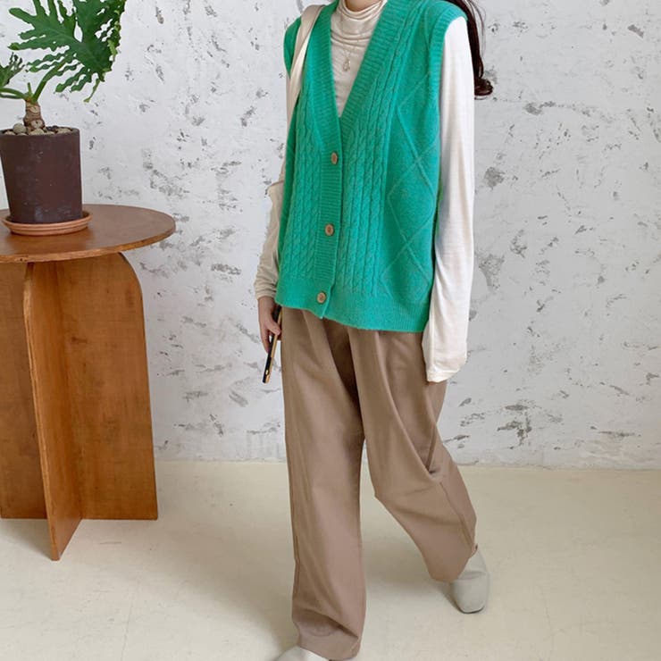 ニットベスト レディース 春秋冬[品番:PENA0033888 ニットベスト レディース 春秋冬[品番:PENA0033888