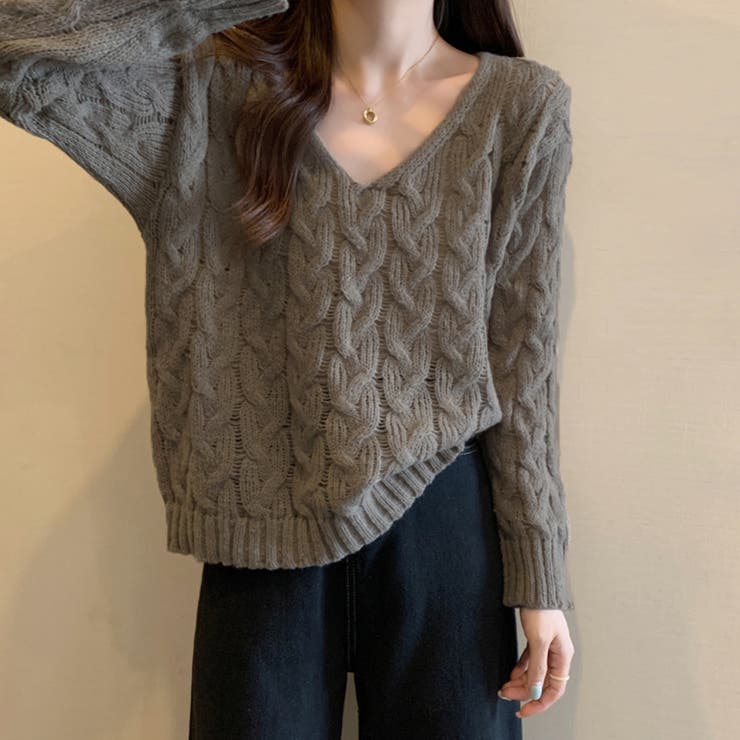 ニットトップス レディース 春秋 | アクセサリーショップPIENA | 詳細画像10 