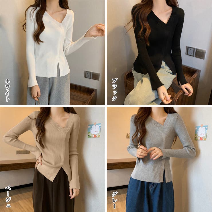 ニットトップス レディース 秋冬 | アクセサリーショップPIENA | 詳細画像2 