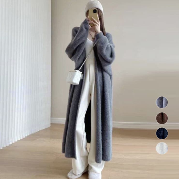 ニットカーディガン レディース 春秋冬[品番:PENA0033896 ニットカーディガン レディース 春秋冬[品番:PENA0033896