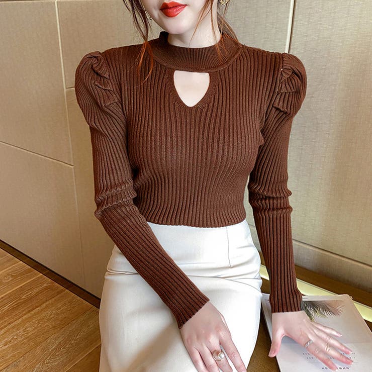 ニットトップス レディース 春秋冬 | アクセサリーショップPIENA | 詳細画像6 