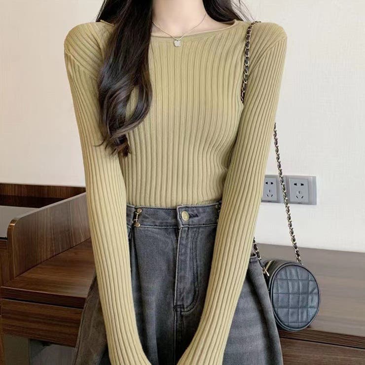 ニットトップス レディース 春秋冬 | アクセサリーショップPIENA | 詳細画像9 