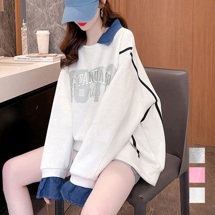 スウェット レディース 春秋冬 | アクセサリーショップPIENA | 詳細画像1 