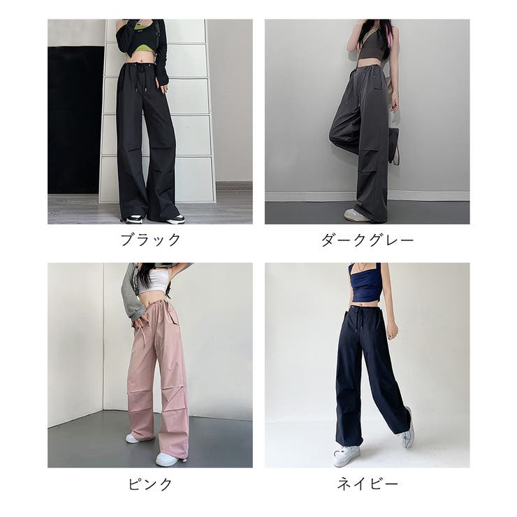 カーゴパンツ レディース 春夏秋[品番：PENA0034930
