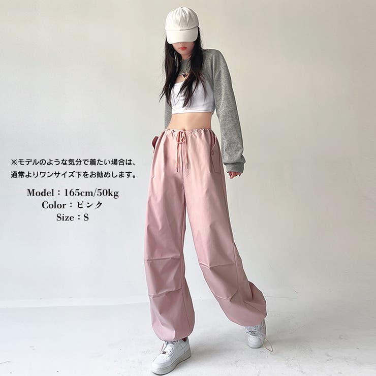 カーゴパンツ レディース 春夏秋[品番：PENA0034930