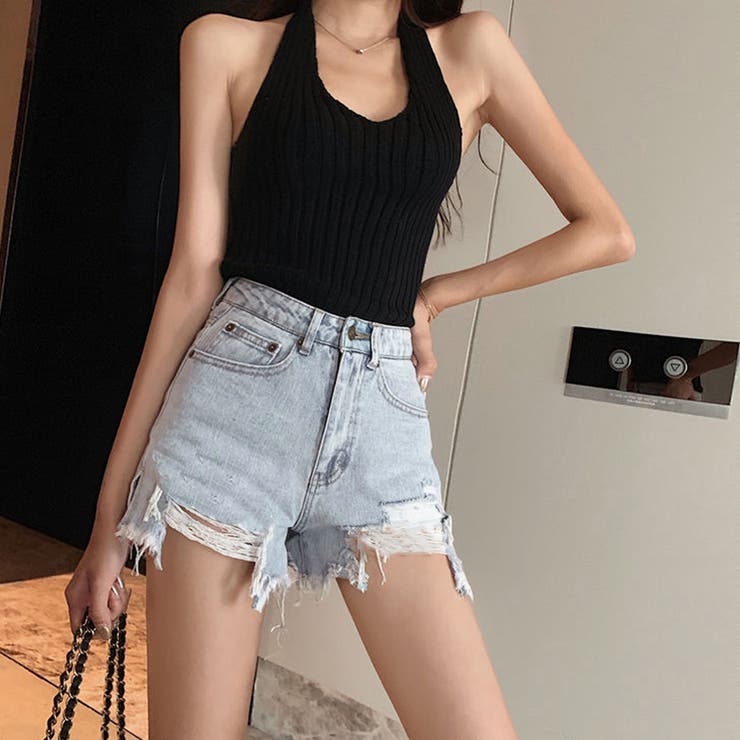 デニムショートパンツ レディース 春夏秋 | アクセサリーショップPIENA | 詳細画像4 