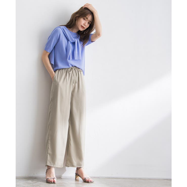 ☆開店セール☆着用1日 美品 ベルルッティ レザーロゴ スラックスイージーパンツ 楽天市場】【50%OFF】GTA / ジーティーアー｜コットンキャバリー