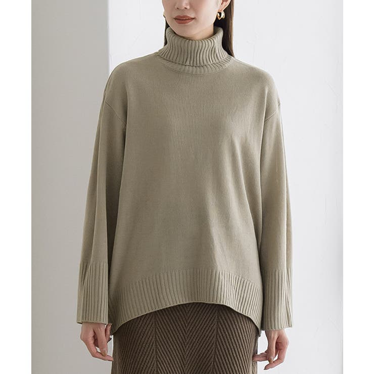 DEMYLEE デミリー 18-19AW オーバーサイズ タートルニットS 新品