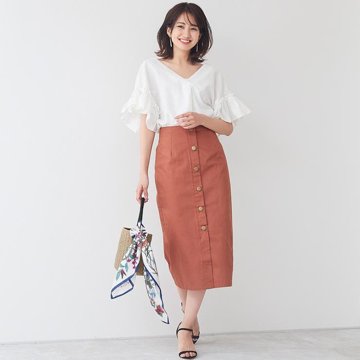 リボン付き バケツ かごバッグリボン | Pierrot | 詳細画像10