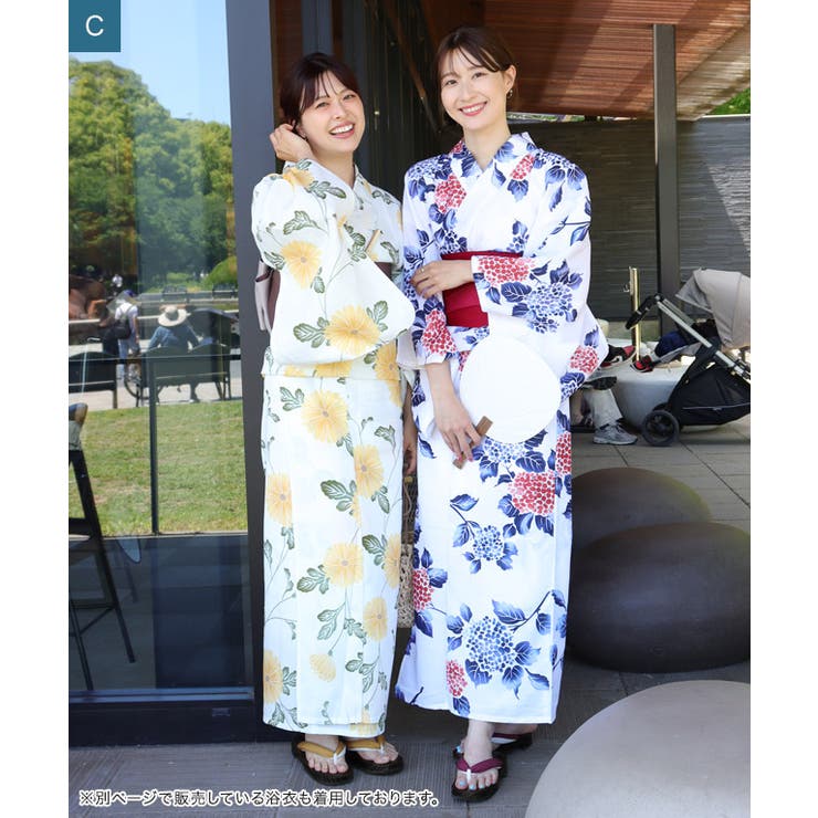 帯セット麻混浴衣 浴衣 帯セット | Pierrot | 詳細画像11 