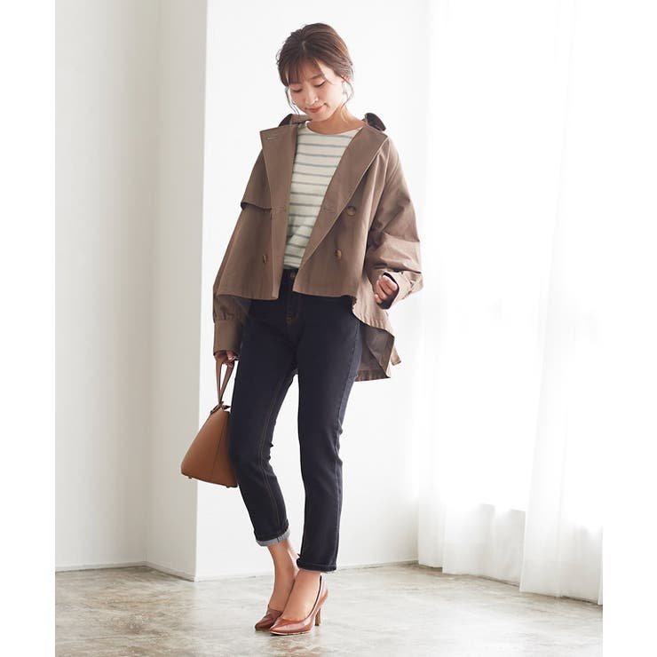 綿100％ 選べる3type 地厚長袖ボーダーカットソー トップス0双 カット | Pierrot | 詳細画像19 