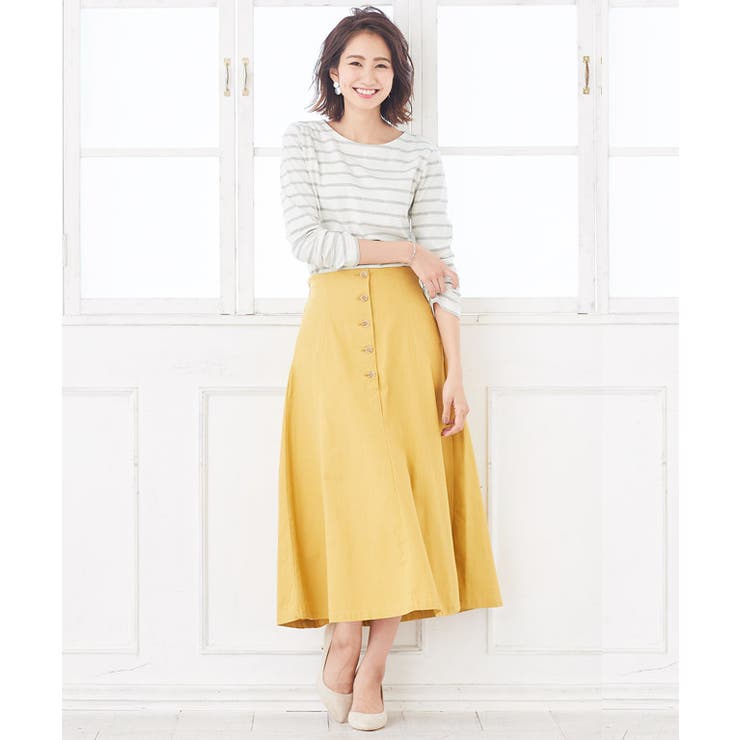 綿100％ 選べる3type 地厚長袖ボーダーカットソー トップス0双 カット | Pierrot | 詳細画像20 