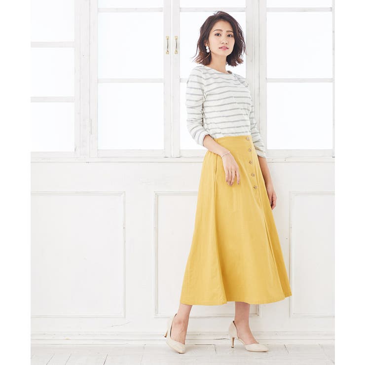 綿100％ 選べる3type 地厚長袖ボーダーカットソー トップス0双 カット | Pierrot | 詳細画像6 