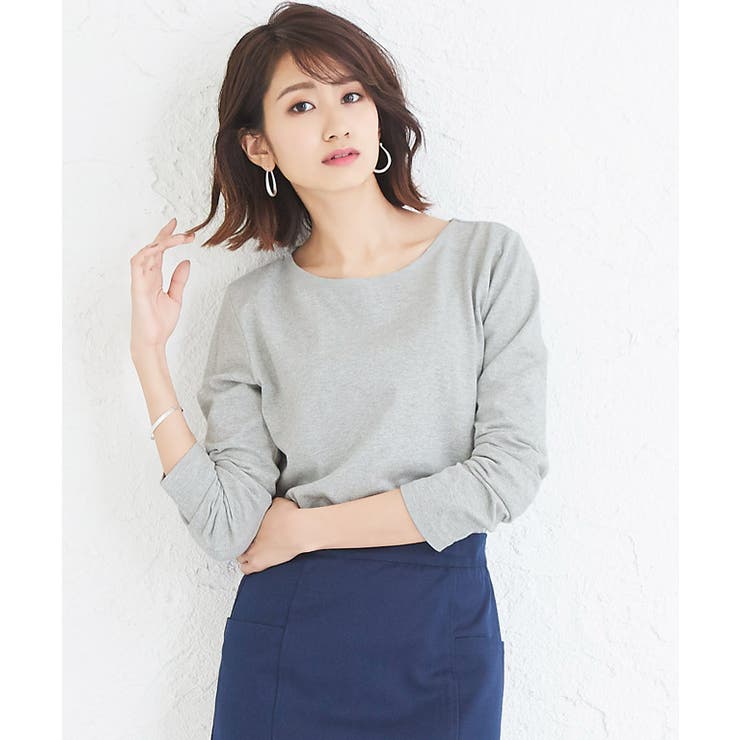 綿100％ 選べる3type 地厚長袖ボーダーカットソー トップス0双 カット | Pierrot | 詳細画像7 