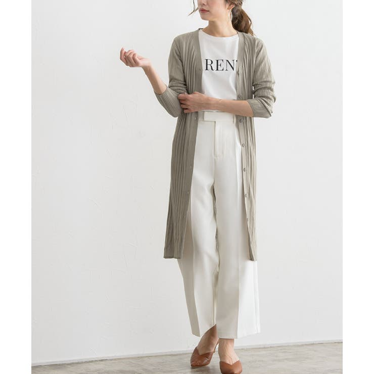 美品】René ノーカラーレースジャケット 36 ホワイト✨ 洗濯機可】裏