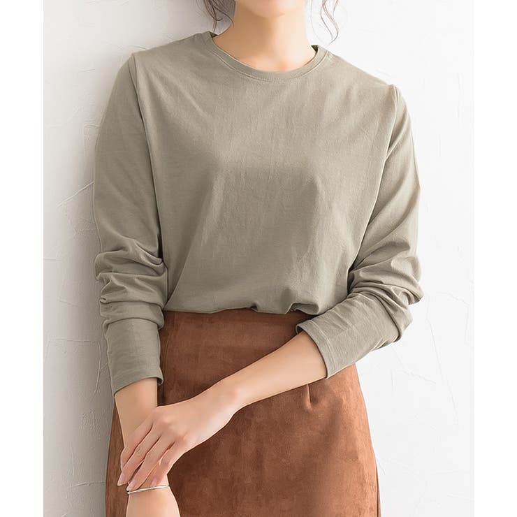 選べる綿100 ロンt ロンt ロングtシャツ 長袖tシャツ 長袖 カットソー 品番 Prtw Pierrot ピエロ のレディースファッション通販 Shoplist ショップリスト